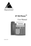 Page 1IP 705 Phone™
User Manual
October 2014 
