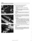 Page 104
113-10 
Cylinder Head Removal and Installation 
4 Working above engine,  disconnect the following: 
Vent  line from  cylinder  head cover 
(A). 
. Oxygen sensor connectors (B). 
Electrical harness connector from  VANOS solenoid 
valve 
(C). 
Electrical harness connectors at throttle  valve position 
switch 
(D), ASC  valve  position  switch (E), fuel injector har- 
ness 
(F) and  vent  valve (G). 
CAUTION- 
Be sure  to mark  oxygen  sensor harness  connectors so that 
they  can be reassembled correctly...