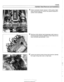 Page 157
.- -- 
Cylinder Head Removal  and Installation I 
4 Rotate crankshaft vibration  damper  to TDC position. Right 
head  camshaft  lobes for number one cylinder should  be in 
position shown  (arrows). 
Working  at right cylinder  head (passengers side) loosen  re- 
maining 
sprocltet fasteners  (arrows) on both intake and  ex- 
haust camshafts approximately 
/? turn. 
4 Loosen  and remove  primary  timing chain tensioner  (arrow) 
from  upper  timing  chain cover  on right head.   