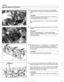 Page 200
..--. 
I Cylinder Head and Valvetrain - I 
4 Lift primary chain and hold under tension, rotate  engine 
against direction  of rotation (counterclockwise) approximate- 
ly  30. 
To  prevent  damaging  valves while 
worlcing on camshafts,  no 
aistons should be in the  TDC  position. 
- Remove BMW  special tool set 1 I 3 240 from rear of cylinder 
head. 
Remove retaining nuts  (arrows) and bearing  cap 
1 of intake 
camshaft. 
Intake camshaft  bearing cap 
1 is centered  with adapter 
sleeves.  To avoid...