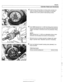 Page 207
11 6-31 
Cylinder Head and Valvetrain 
< Install primary timing chain  on timing chain  sprocket and 
place on exhaust camshaft  so that  pointer on  sprocket 
(arrow) lines up with cylinder head sealing  surface. 
4 Insert BMW special tool 11 4 220 into timing chain tensioner 
bore  and bring center spindle  into contact with tensioning  rail. 
Tighten until  slack is removed,  but do not  pretension timing 
chain. 
NOTE- 
BMW special  tool 11 4 220 is an  adjustable  primary chain 
tensioner  and...