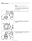 Page 246
117-10 
/Camshaft Timing Chain 
NOTE- 
The crankshaft  hub center bolt  is torqued  to 410 Nm 
(300 ft-lb). 
- Install crankshaft damper puller  (BMW special tool 11 8 21  0) 
to 
11 8  200.  Use bolt to  remove damper from crankshaft. 
- Oil seal  replacement: 
4 Install cap  (BMW special  tool 11 2 383) on end  of crankshaft. 
Install  seal guide (BMW special tool 
11 2 385) over end  of 
crankshaft.  Be sure to  align groove with 
lteyway on crank- 
shaft  (arrow). 
4 Install  oil seal puller (BMW...