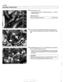 Page 300
~~~ ~ 
Camshaft Timing Chain - 
< Preload primary  chain: 
Tighten  adjusting screw  on BMW special tool 
11 4 220  to 
specified torque. 
Tightening torque 
Primary chain tensioner preload 0.7 Nm (6 in-lb) 
< Preload  exhaust camshaft spring  plate by  pressing on im- 
pulse wheel while  tightening mounting nuts 
(arrows) finger 
tight. 
4 Install  BMW special tool 11 6 150 (VANOS setup  bracket)  to 
front  of 
cyl~nder head  timing case. 
Tighten tool  mounting nuts 
(arrows) by hand, then tighten...