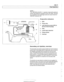 Page 407
Fuel Injection 1 
NOTE- 
The 1998 5281 with MS 41.1 requires a barometric pressure 
sensor  input signal  for activation  of the 
LDP check.  This sen- 
sor  is located  on the  passenger  side strut  tower 
fo~lard of 
ABS/ASC hydraulic unit. 
Evaporative emissions 
1. ECM 
2. Purge  valve 
3. Leak detection  pump (LDP) (in 
lefl rear wheel  housing) 
4. Filter 
5. Liquid vapor separator 
6. Purge canister 
7. Fuel tank 
Secondary air injection, overview 
The secondary air system pumps ambient air into...