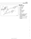 Page 535
Exhaust systeml 
M54 engine 
(5301 2001-2003) 
Clamping sleeve 
Front muffler Rear  muffler 
Hanger 
Vibration dampener 
Clamping sleeve 
Center  muffler 
Hanger 
Gasket  (front pipe to manifold) 
10.  Exhaust 
manifold/catalytic 
converter assemblies 
11.  Oxygen sensors, post-catalytic  converter 
12.  Oxygen sensors, pre-catalytic  converter   