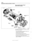 Page 628
300-8 
Suspension, Steering and Brakes - General 
Rear suspension Sport  Wagon 
(EHC with air springs) 
Air sprIn9 Shock  absorber I 
(tiaction strut) arA  
(lower control arm)  Integral  arm 502330210 
EHC initiates a control sequence  as necessary.  The system 
offers  the following features: 
Control  system  independent  from vehicle engine (no en- 
gine driven hydraulic  pump system) 
Individual  control of rear wheels 
Uneven  load identified and compensated  for 
Uneven  road surfaces identified...