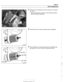 Page 717
330-21 
Rear Suspension 
4 Remove outer mounting  bolt (1) from  swing arm.  Pull swing 
arm  down. 
Remove integral link 
I swing  arm metal bushing  locating 
bolt 
(2). Remove integral  link. 
4 Press bushing  out of wheel  bearing carrier  using BMW spe- 
cial  tools 
33 4 191,33 4 192.33 4 193 and 33 3 333.   