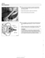 Page 730
(Rear Suspension 
< Remove upper front control arm (traction strut) ball  joint 
mounting nut 
(arrow). Press  control arm ball joint  out of 
wheel bearing carrier. 
- Repeat  above process on upper rear control arm. 
- Remove  wheel bearing carrier  assembly. 
4 When reinstalling,  pull axle  shaft  through wheel bearing car- 
rier using 
BMW special tools 33 2 115, 33 2 116 and 33 2 
118. 
- Lightly  oil bearing surface  of axle  collar nut and install. T~ght- 
en collar nut  firmly, but do not fully...