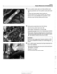 Page 77
Engine Removal  and lnstallationl 
< Remove positive battery cable and intake manifold  cover: 
Remove protective cover from positive  (+)jump start post 
(4. 
Loosen  and remove battery  lead mounting  nut. 
Remove  lead and  push down through  intake manifold 
Remove  trim covers 
(arrows) from  fuel injector  cover. 
Remove cover  hold down bolts and lift off  cover. 
Working  above engine, disconnect  the following: 
Vent  line from cylinder  head cover  (A). 
M52 engine:  Oxygen  sensor connectors...