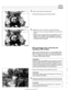 Page 791
Remove snap ring from steering  shaft. 
- Slide steering angle  sensor off steering shaft 
< Installation  is reverse of removal,  noting the following. 
Take  care to  line up loclting  pin 
(arrow) with mount  hole in 
sensor. 
Perform  steering angle  offset test using BMW scan tools 
DISplus, GT1, or MoDiC. Once calibrated,  the sensor 
sends a  confirmation ID  code to the  DSC  control module 
to  indicate  proper calibration. 
DSC precharge pump, removing and 
installing 
(1 998 models) 
1998...