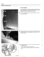 Page 814
41 0-8 
(Fenders, Engine Hood 
Hood, aligning 
When installing  the hood, align the hinges as  close to the orig- 
inal painted  surface as possible. Movement  of the  hood  on its 
attaching  hardware  may require touch-up paint. 
The  hood  should be aligned  so that  gap 
(arrows) to fender is 
as  even as possible. 
4 If height  adjustment  at rear  of hood  is off, adjust  height using 
adjusting screw  in lower hinge 
(arrow). Loosen  and reposi- 
tion as necessary. 
If height  adjustment  at 
ing...