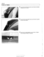 Page 842
41 2-1 4 
l~runk Lid, Tailgate 
< Loosen left and  right lateral  guide to body fasteners  (arrows) 
until  guide  can be moved. 
4 Loosen left and right  tailgate lateral guide fasteners  (arrow) 
and  fully  retract guides. 
Check  fulcrum pads  (arrows) on lower  section  of tailgate 
lock  for damage.  Replace if necessary.   