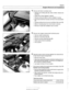 Page 89
- .. -. 
-. Engine Removal and in=/ 
4 Remove left interior ventilation  duct: 
Release  duct locking tabs  (A). Early models: release 
loclc 
ing strap. 
* Rotate duct  inward (arrow)  to detach. 
Release spring 
loclc (El)  to unlock ventilation housing. 
Disconnect electrical  harness connector from  hood switch 
(C). 
Release locking clip  and remove ventilation filter cover (D). 
Slide air  housing away from  inner fender to  remove. 
Removal 
of right  side ventilation duct is similar. 
4 Remove...