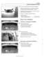 Page 913
Central Locking and Anti-Theft 
4 Remove lock  cylinder carrier  mounting screws (arrows). 
- Working inside door cavity,  turn cylinder carrier assembly 
counterclockwise  and carefully  pull down to  remove. 
- Installation:  Place lock cylinder carrier  in position  in door.  In- 
stall and tighten  mounting screws. 
- Remainder  of installation  is reverse  of removal. 
Tightening torques 
Airbag to door (replace screws) 8.5 Nm (75 in-lb) 
Trunk  lock, removing and installing 
< Remove plastic  trim...