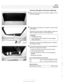 Page 935
Sunroof 
Sunroof with glass roof panel, adjusting - - 
< Slide  sunroof  liner back into roof cavity  until approx. 70 mm 
(2.75 in) is  exposed. 
Raise  glass sunroof  panel to vent  position  to expose rubber 
gaiter  (arrow). 
- Working from center section  of gaiter  (arrow),  carefully  pull 
gaiter  off slotted mounting  on sunroof glass  panel. 
CA UTIOW- 
The  gaiters tear easik 
* Do not  attempt  to remove gaiters  from lower  edge of 
sliding  mechanism. 
- With gaiters  removed, three...