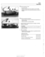 Page 943
Seat ~eltsl 
< Remove tensioner  cover: 
Cut wire  ties (A). 
Release wiring harness from tensioner  cover clip (B). 
- Release tensioner  cover locks (C) and slide  cover down to 
remove. 
- When  reinstalling: 
Replace  wire ties to relieve  tension on pyrotechnic belt 
ten- 
sioner harness  connector. 
Tightening torques . - 
Front seat to floor (M10) 42 Nm (31 it-lb) 
Seat belt  to seat  48 Nm (35 It-lb) 
Tensioner mounting bracitet 
to seat rail 24 Nm (18  it-lb) 
Tensioner to mounting bracket 48...