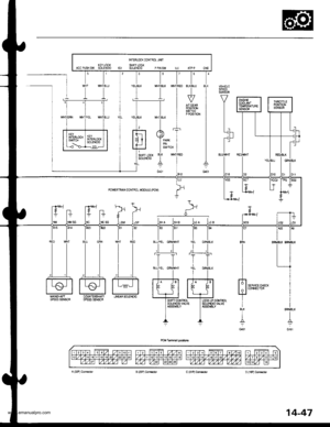 Page 563
SEr!5OR
V
I
I
t.rh
nf
I
I
1,,
]IYEI]BLK
I-[
lYEITILX
t,
I
l-f?
POSrn0N
P POsITION
II
Ir
SEFVICECHECKCONNECTON
l8nN
I
I
H
IBLX
{
G101
INTEFLOC( CONIFOL UNITKEY LCICI( SHIFI LOCXACCPUSNSW SOLEIJOIO IGI SOLEIOD PPNSW LI] ATPF GND
ENGINECooL,ANTTEMPERATURESENSOF
www.emanualpro.com  