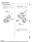 Page 80
Charging System
Alternator Replacement
t.Disconnect the battery negative terminal first, thenthe positive terminal.
Disconnect the 4P (or 3P) connector and WHT wirefrom the alternator.
WHT WIRE
4-30
ll
Remove the adjusting bolt and mounting nut, thenremove the alternator belt.
Pull out the through bolt, then remove the alternator.
THROUGH BOLT
ll^I}v
N
ir
T
n
MOUNTING NUT10 x 1.25 mm44 N.m 14.5 kgf.m.33 tbtfttt
o.
LOCKNUT8 x 1 .25 mm24 N.m (2.4 kgt m, 17 lbl.ft,
Install the alternator in reverse order...