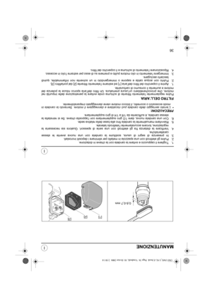 Page 6136
I
IMANUTENZIONE
1. Togliere il cappuccio e svitare la candela con la chiave in dotazione.
2. Pulire gli elettrodi con una spazzola in metallo per eliminare i depositi incrostati.
3. In presenza di segni di usura, sostituire la candela con una nuova avente le stesse
caratteristiche.
4. Verificare la distanza fra gli elettrodi con una serie di spessori. Qualora sia necessaria la
regolazione, torcere accuratamente l’elettrodo laterale.
5. Riavvitare manualmente la candela fino alla base della relativa...