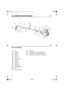 Page 1414
D
D
ALLGEMEINE BESCHREIBUNG
TEILE DES GERÄTS
 [1]
Motor[A]
Typenschild
[2]
Zündkerze[B]
Sicherheits-Warnung: Allgemeine Anweisungen
[3]
Startergriff[C]
Sicherheits-Warnung: Zulässige Mähwerkzeuge
[4]
Luftfilter[D]
Sicherheits-Warnung: Drehzahl des Mähwerkzeugs
[5]
Kraftstofftank
[6]
Gaszug
[7]
Kupplungsgehäuse
[8]
Bediengriff
[9]
Gashebel
[10]
Stop-Schalter
[11]
Antriebswelle
[12]
Werkzeugschutz
[13]
Nylonfaden-Mähkopf
[14]
Grif
[15]
Fadenschneidmesser
[6]
[4]
[5] [2]
[1] [A]
[C]
[D]
[B][7]
[8]
[10]...