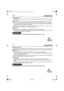 Page 3131
GB
FUTILISATION
Remplacement du fil :
1. Maintenir la partie supérieure [1] de la tête de nylon et dévisser dun tour la partie inférieure [2]. 
NOTE :
 Il est possible de bloquer la partie supérieure à laide de la clé hexagonale [3] fournie avec
votre machine.
2. Retirer le fil usé [4] et le remplacer par un neuf en prenant soin de bien le centrer.
3. Revisser la partie inférieure pour bloquer le fil. Si vous avez utilisé la clé hexagonale pour bloquer
la tête, noubliez pas de la retirer. 
Lors du...