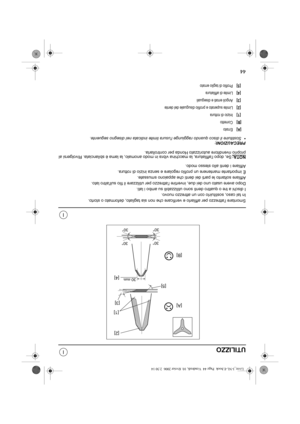 Page 8544
I
I
UTILIZZO
Smontare lattrezzo per affilarlo e verificare che non sia tagliato, deformato o storto. 
In tal caso, sostituirlo con un attrezzo nuovo.
I dischi a tre o quattro denti sono utilizzabili su ambo i lati.
Dopo avere usato uno dei due, invertire lattrezzo per utilizzare il filo sullaltro lato.
Affilare soltanto le parti dei denti che appaiono smussate.
È importante mantenere un profilo regolare e senza inizio di rottura.
Affilare i denti allo stesso modo.
NOTA:
Se, dopo laffilatura, la...