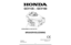 Page 11
GCV135 – GCV160
SERIENUMMER OG MOTORTYPE
BRUKERVEILEDNING
HONDA EUROPE N.V. (EEC)
3NZM0602  10000.2001.12
00X3N-ZM0-6020 