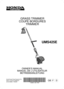 Page 1GRASS TRIMMER
COUPE BORDURES
TRIMMER
UMS425EHonda Europe Power Equipment S.A.
Pôle 45 - Rue des Châtaigniers
45140 ORMES - FRANCEFDGB*00X3C VJ5 F60*POWER EQUIPMENT 