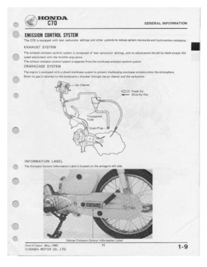 Page 13 
-'--

F“-
 Q

FRHONDA

r"-
 CTU

GENERAL
INFORMATION

EI|Il5SIl]|'I
 GIIINTRIIL
S'|'STEl|I

The
 BTU
 is
un
I_|i|'}nI!|:1
 with
|L‘lI'l-
r:a|'l:|i.ireti:w
 settings
and
uthar
 :ws1.I:rris
 ti:
rlduu
 uarhun
 monoxide
 and
h\IC|Il'}lZ‘itrh!_‘.Iﬂ
 umiigig
|15_

E
 I
 H
RUST
 S“r'STE
M

Thu
 lmhilm
 I?=lT'|i-i5iCl|'I
 contra!
wmarn
ll
|:i:|mp-used
 of
lean
 UHLILIIEIIJI
 se1t|r|g:_
uﬂd
nu
ni-|.'||u:.:me|1n
 shuuld
be
made
 ermepl
 lull:

spend...