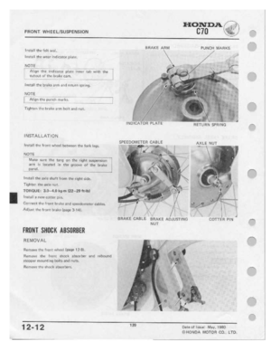 Page 122 
Hanna.

FHDNT
 wH£ELrsusPEn|s|ou
 BTU
-'"-"~

I-rsﬂﬂl
 the
felt
usal-

lllmlll
 the
wear
 i1'||:li|:a'm|
 plate.

ﬁEIE___
 H

ﬁliqn
 th-B
indicator
 [rlhthe
Ir1nr.\r
 tab
wi-I11
 the

l.'.!.I!D'L|t
 {JP
this
 brakn
 |;|m_

In:-tali
 the
|:||-‘aka
 eﬂn
and
rmurn
 1|'_Ir|ng,

FDTE

|
 Julian
 the
r|ur".1:H
 rﬂurk;

Tightr.-n
 rm:
hn1J|:=
 rm
hqn
 and
|-\|_|1_

INSTALLATION

lqstull
 11--a
hum
 mane-I
 b11h-we-n
 the
furk
 legs.

NOTE
 Mlilﬂ
 !|l.Il'I
the
ting
 an...