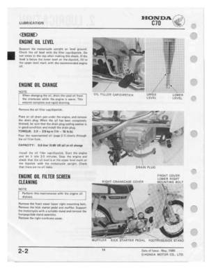 Page 16 
HONDA

/.a;t.t@\

Luen
 ICATIDN
 CH]
_.__

(lEI'I[IIlIE>

EIIGIIIE
 IJII.
IIIIEL

Euhlloitt
 the
mptdrwple
 un_ri!:ht
pn
Ielrel
 ground,

Chunk
 the
oil
lees-I
 with
the
llller
 D!p.I'(.Iip$l‘I|;I|t,
 Du

not
 screw
 in
the
 pep
Wh|.'n
 melting
 miq
|;hl5¢|-t,
 If
the

IBWI
 it
bél-tnv
 Ihu
lmutr
 lrnntl
on
the
 dipstick,
 Iilltp

Ulit!
 up-per
 lwel
merit
 with
tl1e
fE11'l'L'rrII-'|'|1t'-trl|;|l7d~|{r|"|g|l'|B

oi
 .

EIIEIIIE
 l]IL
IIIIMIGE

MUTE

I
 When...