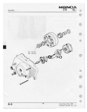 Page 82 
HONDA

c|.u'r::|-|_
 C70

3.8
 —
4.5
 kg-m

.,__
 .'l.

E’
 -
---.__
 "-_

.___k

._~.

at
 J,

.
______

I-"
 "-.
 ~.
"E:-___“-_

II
_
 ‘:21-

»-—:.
 K
=:~
 --

._:.l
 3.

'\\._
 ""'~._"-.

"'~.

:1:
 I
.
 M

-
 ..
 ___
 .

'\._.»'

@
 %

_
 -\:\.

‘H.

f
 _t".
 —

;
 1

1?
.
 "II:

Qllli

tee-33::-Ia:
 I
Q

-.9

Q;-‘>0
 I

B0

BO
 Dateof

lesue:
I|I-egr,
1950

E;1H::||'-Ililn.
 Motoa
1313..
LTD.
 -F-“h

.-1,

-
 ':...