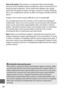 Page 11288
Notes on the monitor: The monitor is constructed with extremely high 
p re c i s i o n ;  at  l e a s t  9 9 .9 9 %  o f  pi xe l s  a re  ef fe c t i ve, w i t h  n o  m o re t h a n  0 . 0 1 %  
being missing or defective.
 Hence while these displays may contain 
pixels that are always lit (white, red,  blue, or green) or always off (black), 
this is not a malfunction and has no effect on images recorded with the 
device.
Images in the monitor may be difficult to see in a bright light.
Do not apply...