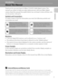 Page 131
Introduction
Introduction
About This Manual
Thank you for your purchase of a Nikon COOLPIX S3000 digital camera. This 
manual was written to help you enjoy taking pictures with your Nikon digital 
camera. Read this manual thoroughly before use, and keep it where all those who 
use the product will read it.
Symbols and Conventions
To make it easier to find the information you need, the following symbols and 
conventions are used:
Notations
•A Secure Digital (SD) memory card is referred to as a “memory...