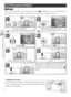 Page 2818
Basic Photography and Playback
Basic Photography and Playback
 Mode
This section describes how to take pictures in  (auto) mode, an automatic, “point-
and-shoot” mode recommended for ﬁ rst-time users of digital cameras.
1
Tu rn the camera on. *
2
Display shooting mode menu.
3
Highlight .
4
Se lect and exit to  mode.
5
Frame subject in center focus area.
6
Focus.
7Take picture.  If lighting is poor, AF-assist il-
luminator may light when camera focuses 
and ﬂ  ash may ﬁ  re  when picture is taken (...