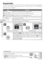 Page 3020
Basic Photography and Playback
Using the Flash
The ﬂ  ash has a range of 0.3–2.6 m (1 ft.–8 ft. 6 in.) when the camera is zoomed all the 
way out.  The range at maximum zoom is 0.3–1.4 m (1 ft.–4 ft. 7 in.).  The following 
ﬂ ash modes are available:
Mode Description
Au to Flash ﬁ res automatically when lighting is poor.
Au to with  red-
eye reduction Reduces “red eye” in portraits (see following page).
F
lash Cancel (oﬀ  ) Flash will not ﬁ re even when lighting is poor.
Anytime Flash
(ﬁ ll ﬂ ash) F...