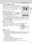 Page 3119
Inserting Memory Cards
First Steps
Removing Memory Cards
Before removing memory cards, turn the camera
off and confirm that the power-on lamp is off.
Open the battery-chamber/memory card slot cover
and press the card in 1 to partially eject the card
2. The card can then be removed by hand.
jFormatting Memory Cards
If the message at right is displayed, the memory card must be
formatted before use (c117). Note that formatting per-
manently deletes all pictures and other data on the mem-
ory card. Be...