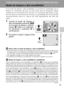 Page 4533
El disparo adecuado a la escena: modo de disparo a alta sensibilidad, modo Escena
El disparo adecuado a la escena: modo de disparo a alta sensibilidad, modo Escena
Modo de disparo a alta sensibilidad
En el modo de disparo a alta sensibilidad, se aumenta la sensibilidad con el
disparo en condiciones de poca luz para evitar que las fotografías salgan
movidas por el movimiento de la cámara o el movimiento del sujeto, lo que
permite capturar la atmósfera de la escena. La sensibilidad ISO se aumentará...