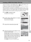 Page 9785
Connecting to Televisions, Computers, and Printers
Creating a DPOF Print Order: Print Set
The [Print set] option in the playback menu is used to create digital “print
orders” for printing on DPOF-compatible devices (c140). 
In addition to pictures themselves, shooting date and photo information
(shutter speed, aperture, etc.) can also be printed.
When the camera is connected to a PictBridge-compatible printer, pictures
can be printed from the printer according to the DPOF print order you have
created...