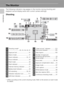 Page 186
Introduction
The Monitor
The following indicators may appear in the monitor during shooting and 
playback (actual display varies with current camera settings).
Shooting
* Differs according to the current shooting mode. Refer to the sections on each mode 
for details.
99999999
MMwwWW
s
9999 +1.0+1.0+1.010
1010
cII
ggqq
LBBFF
WW
AAqwqwqw
fghijl
fghijlfghijl
cdehi
WYY
zABCDABCDzABCD
pp
9
10
11
12
15 16 17 1819201345
26
7
8 2122
13
14
1Shooting mode*
.......................... 20, 33, 34, 42, 61
2Exposure...