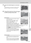 Page 9381
Connecting to a Printer
Connecting to Televisions, Computers, and Printers
3Choose the desired paper size and press 
d.
To specify paper size using printer settings, choose 
[Default] in the paper size menu and press d.
4Choose [Print selection], [Print all images] 
or [DPOF printing] and press d.
Print selection
Choose the pictures and number of copies 
(up to nine) of each.
Rotate the rotary multi selector to select 
pictures, and press G or H to set the 
number of copies for each.
Pictures selected...