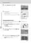 Page 10288
Connecting to a Printer
Connecting to Televisions, Computers and Printers
6Choose Start print and press k.
7Printing starts.
Monitor display returns to that shown in step 1 when 
printing is complete.
To cancel before all copies have been printed, press k.
Printing Multiple Pictures
After connecting the camera to the printer correctly (A86), print pictures by 
following the procedure below.
1When the Print selection screen is displayed, 
press d.
The Print menu is displayed.
2Use the multi selector to...