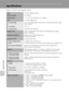 Page 162148
Technical Notes
Specifications
Nikon COOLPIX S560 Digital Camera
TypeCompact digital camera
Effective pixels10.0 million
Image sensor1/2.33-in. CCD; total pixels: 10.7 million
Lens5× Zoom-Nikkor lens
Focal length6.3-31.5mm (equivalent with 35mm [135] format picture angle: 
34.8-174mm)
f/-numberf/3.5-5.6
Construction8 elements in 6 groups
Digital zoomUp to 4× (equivalent with 35mm [135] format picture angle: 
approx. 696mm)
Vibration reductionImage-sensor shift (still pictures)
Electronic (movies)...