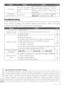 Page 10696
Technical Notes
Display Problem Solution
SYSTEM ERROR Error has occurred in 
camera’s internal cir-
cuitry. Tu
rn camera oﬀ  , remove and reinsert 
batteries, and turn camera on.  If error 
persists, contact retailer or Nikon rep-
r esentative.14
PRINTER ERROR
CHECK PRINTER STATUS Pr
inter error. Check printer.  To resume, highlight 
Resume
 (if available) and press .—
Tr
oubleshooting
If the camera fails to function as expected, check the list of common problems 
below before consulting your retailer...