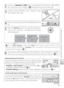 Page 6555
Connecting to Televisions, Computers, and Printers
2 Choose an  Interface >  USB  option as described in “Choosing a USB Option 
f or Connection to a Computer” (
 56) and then turn the camera oﬀ  .
To copy both marked and unmarked pictures to the com-
puter, click the PictureProject  Transfer  button instead of 
pressing the 
  button in Step 5.  See the  Quick Start Guide  
or PictureProject reference manual (on CD) for details.
T he PictureProject Transfer Button
Pi ctures marked for transfer are...