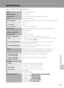 Page 137125
Technical Notes
Specifications
Nikon COOLPIX S600 Digital Camera
TypeCompact digital camera
Effective pixels10.0 million
Image sensor1/2.33-in. CCD; total pixels: approx. 10.34 million
Lens4× Zoom-Nikkor lens
Focal length5.0-20.0mm (equivalent with 35mm [135] format picture angle: 
28-112mm)
f/-numberf/2.7-5.8
Construction7 elements in 6 groups
Digital zoomUp to 4x (equivalent with 35mm [135] format picture angle: 
approx. 448mm)
Vibration reductionLens shift
Autofocus (AF)Contrast-detect AF
Focus...