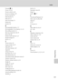 Page 143131
Index
Technical Notes
Portrait b 35
Power 16, 20
Power switch 4, 20
Power-on lamp 4, 20
Preset manual 79
Print 68, 69, 72
Print set 72
Print Set (Date) 73
Printer 66
Protect 92
R
Rechargeable battery 111
Rechargeable Li-ion battery 12, 14
Recording movies 52
Red-eye reduction 28, 29
Reset all 108
Rotary multi selector 5, 9
Rotate image 93
RSCN 112
S
Scene menu 34
Scene mode 34, 35
Self-timer 30
Self-timer lamp 4, 30
Sepia 83
Setup menu 95
Shooting 20, 22, 24
Shooting menu 74
Shooting-mode Selection...