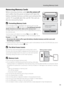 Page 3119
Inserting Memory Cards
First Steps
Removing Memory Cards
Before removing memory cards, turn the camera off 
and confirm that the power-on lamp is off. Open the 
battery-chamber/memory card slot cover and press the 
card in 1 to partially eject the card 2. The card can 
then be removed by hand.
BFormatting Memory Cards
If the message at right is displayed, the memory card must be 
formatted before use (A106). Note that formatting permanently 
deletes all pictures and other data on the memory card. Be...