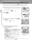 Page 3220
Basic Photography and Playback: Auto Mode
Basic Photography and Playback: Auto Mode
Step 1 Turn the Camera On and Select A (Auto) Mode
This section describes how to take pictures in A (auto) mode, an automatic, 
“point-and-shoot” mode recommended for first-time users of digital cameras.
1Press the power switch to turn on the camera.
The power-on lamp will light up, the lens will open and 
the monitor will turn on.
Proceed to step 4 when A is displayed.
2Press e.
3Use the rotary multi selector to...