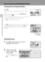 Page 3826
Basic Photography and Playback: Auto Mode
Step 4 Viewing and Deleting Pictures
Viewing Pictures (Playback Mode)
Press c.
The last picture taken will be displayed in full-frame playback 
mode.
Rotate the rotary multi selector or press H, I, J or K to 
display the pictures (
A9).
Pictures may be displayed briefly at low resolution while being 
read from the memory card or internal memory.
Press c to switch to shooting mode.
When C is displayed, pictures stored in the internal memory 
will be displayed....